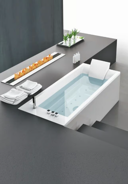 MODE - Hydromassage acrylic bathtub by Gruppo Geromin - view 3